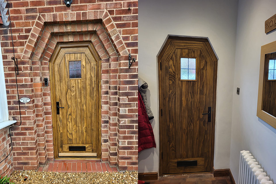 Wooden Front Doors, Upton