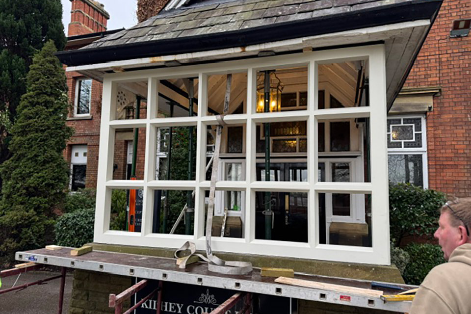 Modern Front Door, Chester